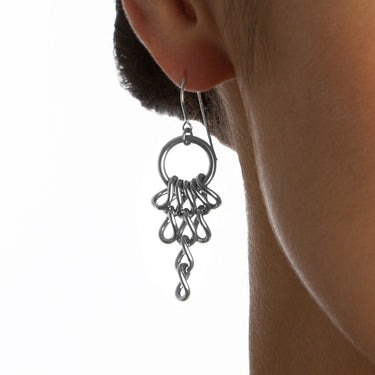 GLAM Tapered Chain Earrings