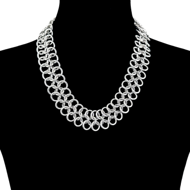 LUXE 2-Row Rope-Textured Necklace