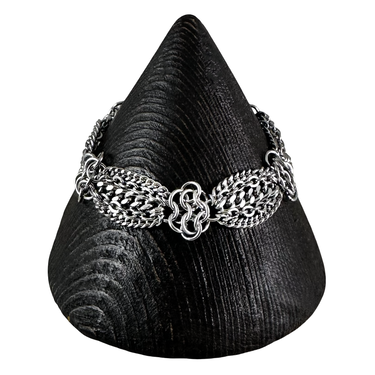 METAL 5-Rosette Bracelet