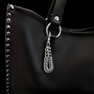 METAL Looped Rope Purse Charm/Keychain