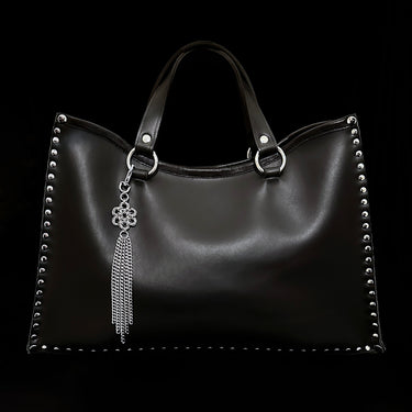 NEST Flower Tassel Purse Charm/Keychain