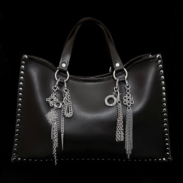 METAL Multi-Feature Tassel Purse Charm/Keychain