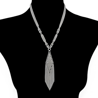 SLINKY Diamond Fringe Pendant