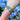 SPRING GEMSTONE 2026 Small Round Pink Chalcedony Ribbon Bracelet