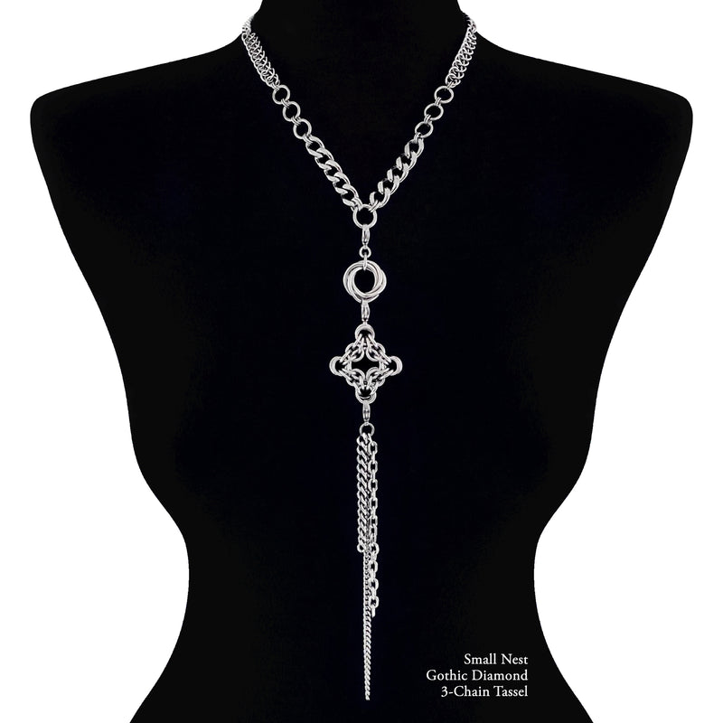 METAL "Build Your Own" Convertible Necklace - Small Nest Attachment