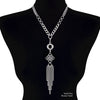 METAL "Build Your Own" Convertible Necklace - Rosette Tassel Attachment