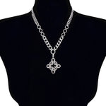 METAL "Build Your Own" Convertible Necklace - Gothic Diamond Attachment