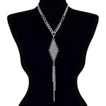 METAL "Build Your Own" Convertible Necklace - 3-Chain Tassel Attachment