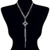 METAL "Build Your Own" Convertible Necklace - 3-Chain Tassel Attachment