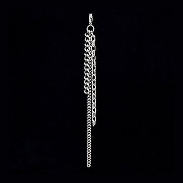 METAL "Build Your Own" Convertible Necklace - 3-Chain Tassel Attachment