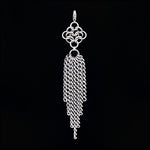METAL "Build Your Own" Convertible Necklace - Rosette Tassel Attachment