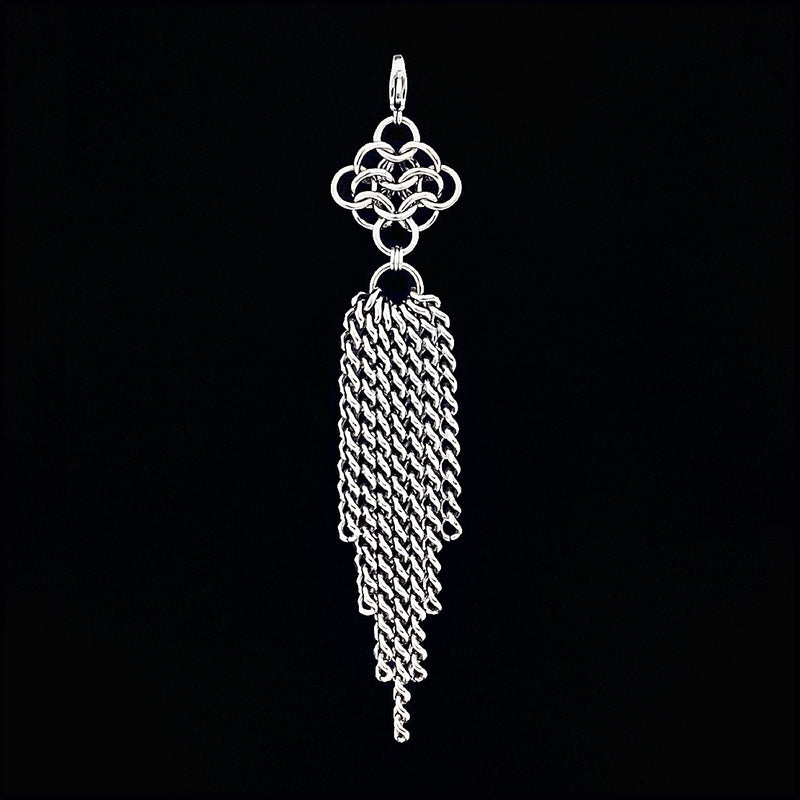 METAL "Build Your Own" Convertible Necklace - Rosette Tassel Attachment