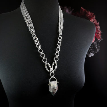 FALL GEMSTONE 2025 Phantom Quartz Crystal Pendant