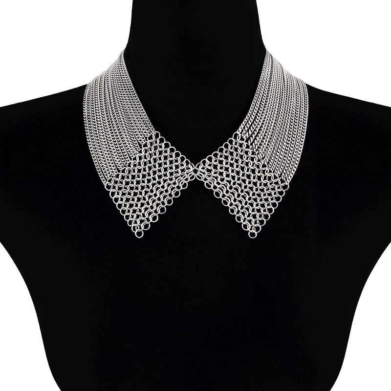 SLINKY Pointed Collar Necklace