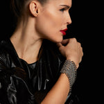 METAL 8-Row Ribbon Cuff