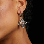 GAUGED Gothic Diamond Earrings