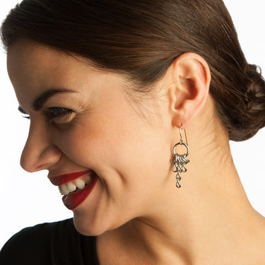 GLAM Tapered Chain Earrings