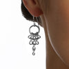 GLAM Tapered Chain Earrings