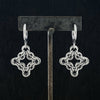 GAUGED Gothic Diamond Earrings