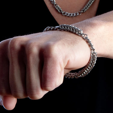 HIS Rope & Chain Bracelet