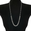 METAL Chainmaille Rope Section Necklace