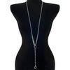 METAL X-Long Asymmetrical Y Necklace