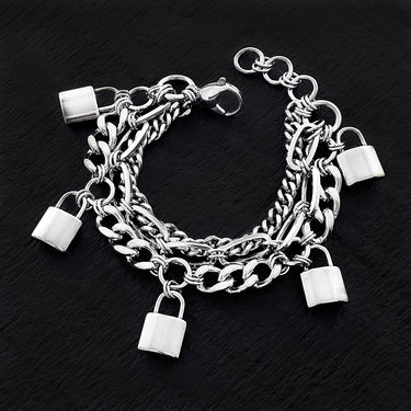 ROGUE Padlock Charm Bracelet