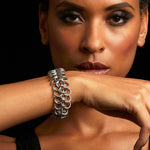 LUXE 2-Row Rope-Textured Bracelet