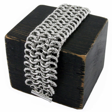 LUXE 3-Row Cuff Bracelet