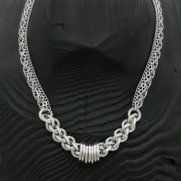 LUXE JPL Section with Rings Necklace