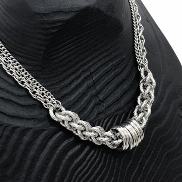 LUXE JPL Section with Rings Necklace