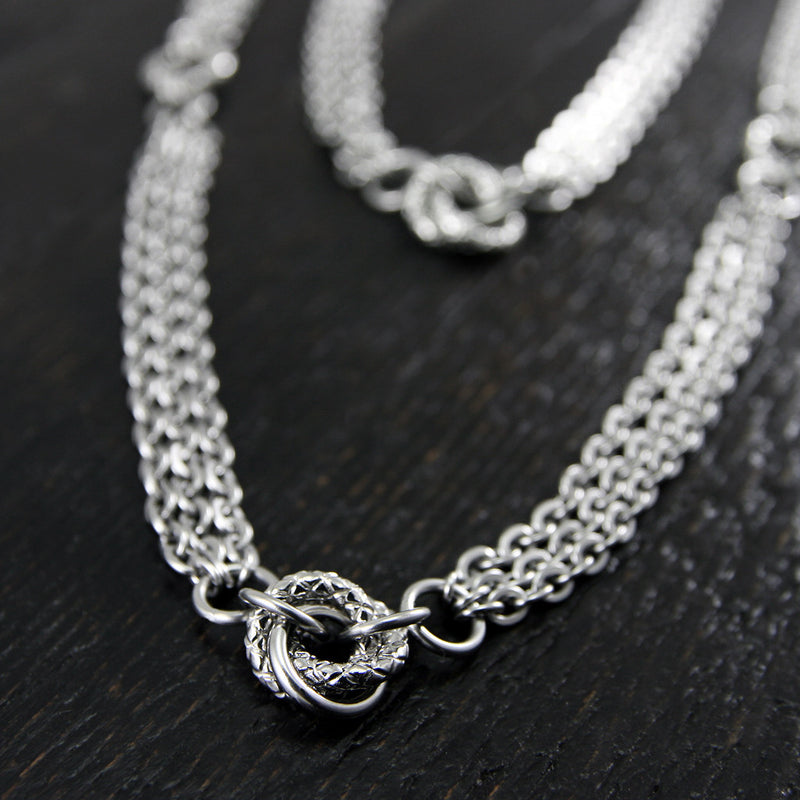 LUXE Extra-Long Nest & Chain Necklace