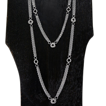 LUXE Extra-Long Nest & Chain Necklace