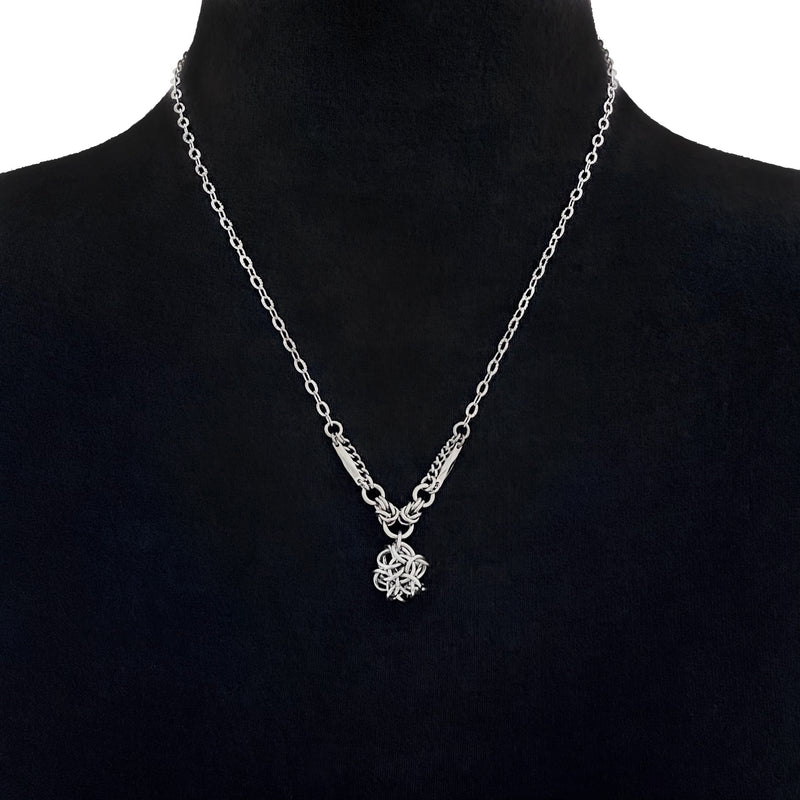 METAL Delicate Knot Pendant