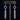 METAL Long Diamond Link Tassel Earrings