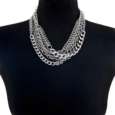 METAL Short 5-Strand Mashup Necklace