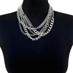METAL Short 5-Strand Mashup Necklace