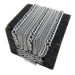 METAL 6-Row Triple-Stripe Ribbon Bracelet