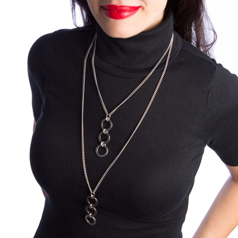 METAL Triple Flat Link Lariat