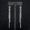 METAL Long Chainmaille Byzantine Tassel Earrings