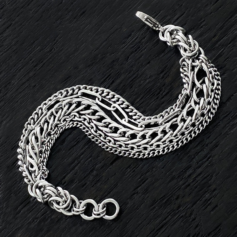 METAL Multi-Chain & Byzantine Bracelet