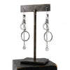 METAL Square, Link, & Disk Earrings
