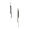 METAL Long 3-Chain Earrings