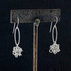 PURE Knot on Oval Drop Earrings