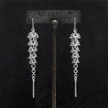 PURE Chainmaille Spine Earrings