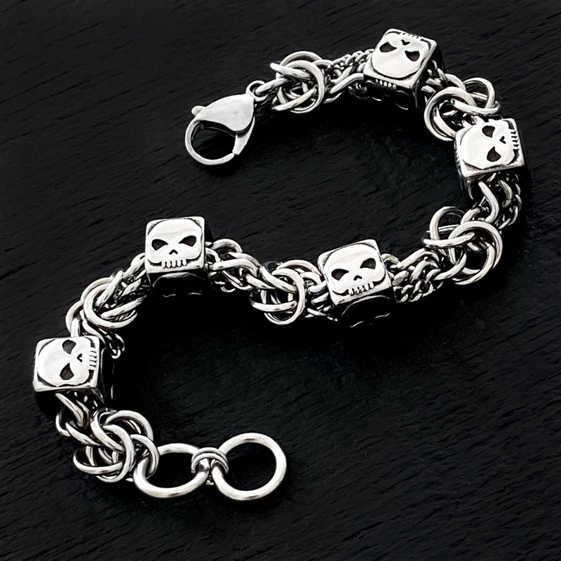 ROGUE Skull Beads Bracelet