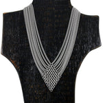SLINKY Diamond & 9-Chain Necklace