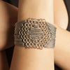 SLINKY Hexagon Cuff Bracelet