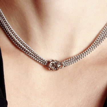 SLINKY Single Knot Necklace