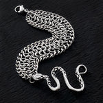 ROGUE Snake & Chainmaille Bracelet